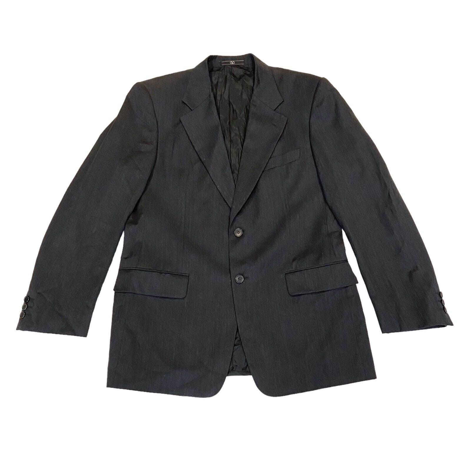 Valentino Blazer Jacket Vintage High End Luxury Designer Dark Grey Suit VTG Graphic Tee – Aesthetic Look · Great Gift For Fans