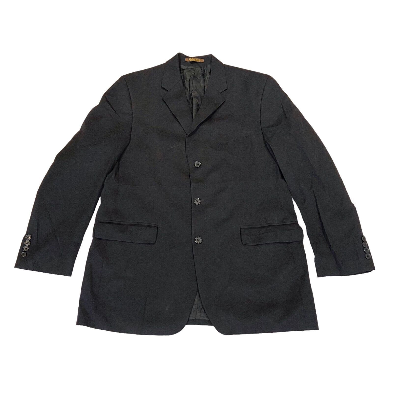 Ralph Lauren 3 Button Blazer Jacket Vintage High End Designer Black Suit VTG Graphic Tee – Everyday Comfort · Must-Have Style