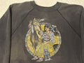 Vintage 1990s 90s Native American Woman Horse Art Sweatshirt Distressed XL XXL Sweatshirt – Soft Feel · Perfect For Daily Wear