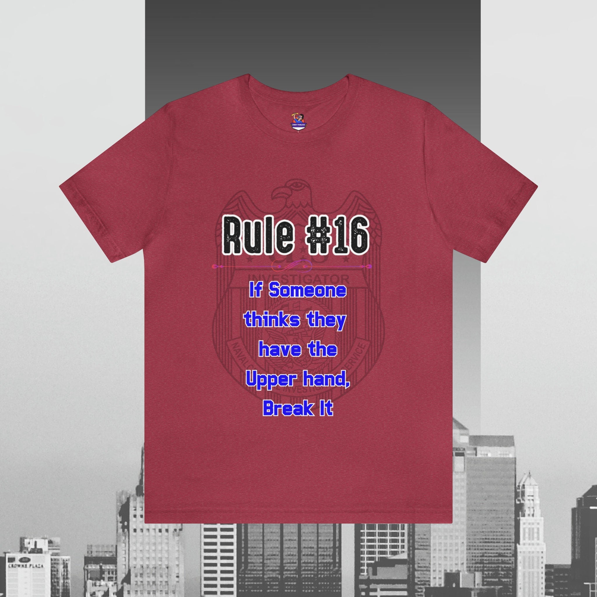 Rules of Gibbs 16 If Someone Thinks they have the Upper Hand break it Unisex Jersey Short Sleeve Tee Jersey – Aesthetic Look · Must-Have Style