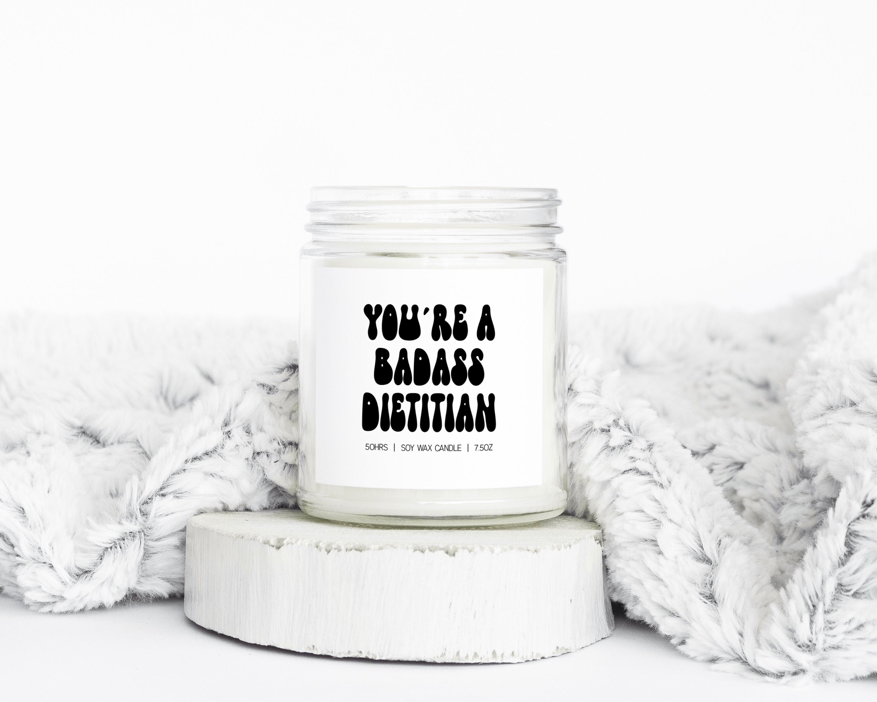 Dietitian Graduation Gifts Funny Candle Housewarming Soy Wax Scented Decor Graphic Tee – Soft Feel · Top Pick For Any Outfit