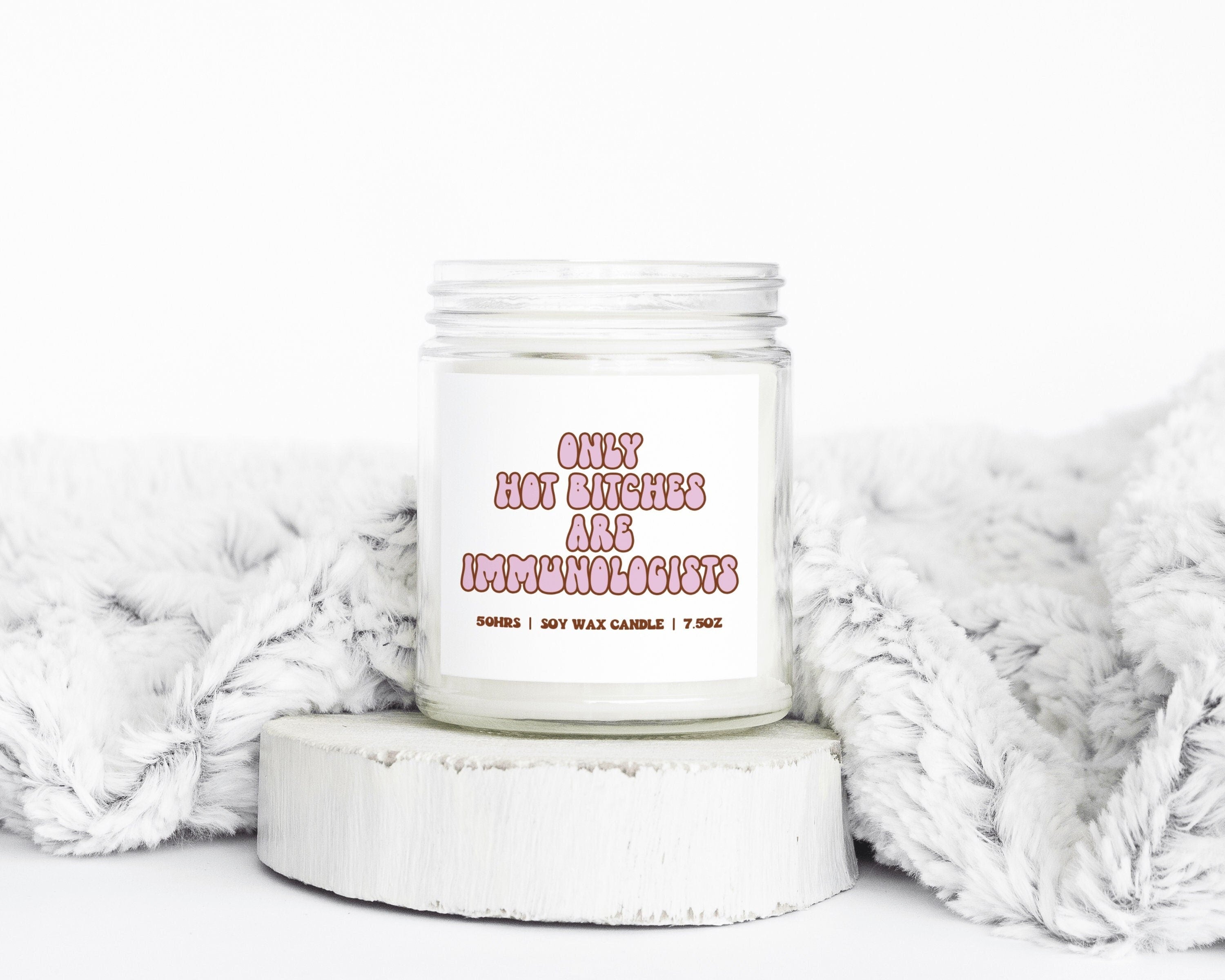 Immunology Immunologist Graduation Student Grad Gifts Funny Candle Housewarming Soy Wax Scented Decor Graphic Tee – Warm & Stylish · Great Gift For Fans