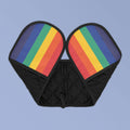 Rainbow Oven Mitts Pot Holder LGBTQ Oven Mitts Gay Lesbian Bi Pride Flag Oven Gloves Housewarming Gift Cooking Aid Accessory Graphic Tee – Soft Feel · Perfect For Daily Wear