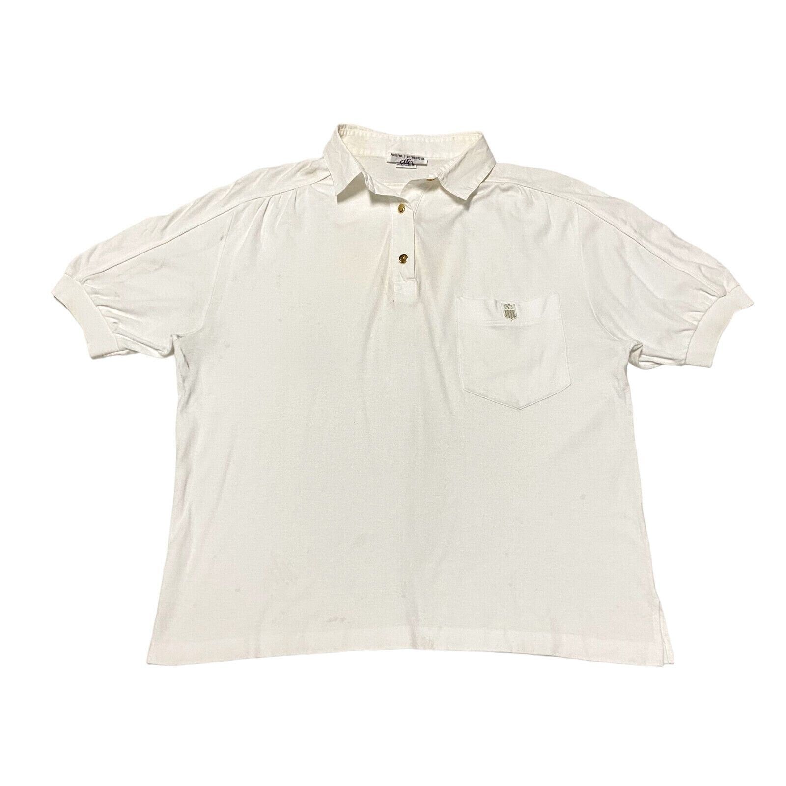 Valentino Sport Women39s Polo Shirt Vintage High End Luxury Designer White VTG Graphic Tee – Soft Feel · High-Quality Print