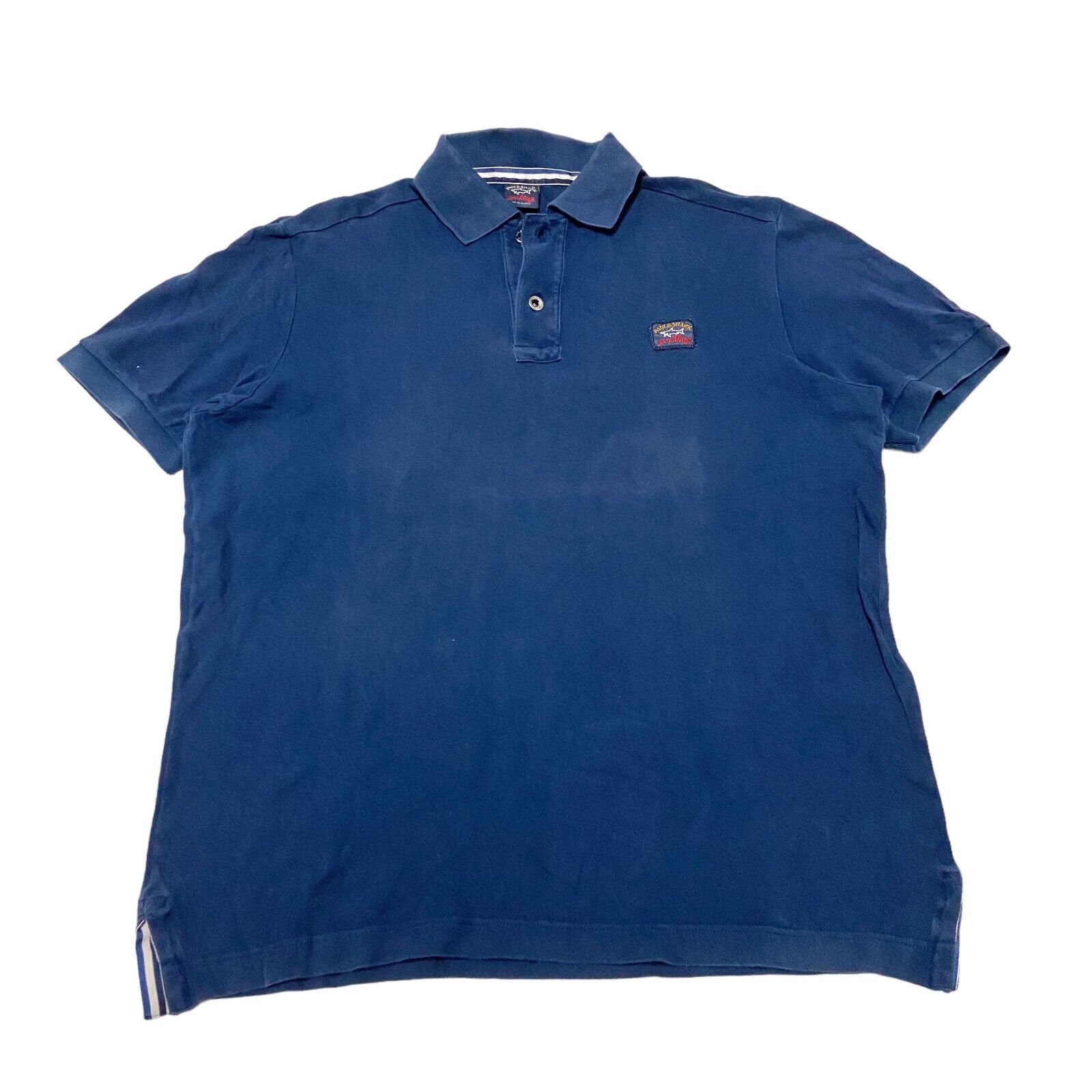 Paul Shark Polo Shirt Vintage Luxury High End Designer Navy Blue Medium VTG Graphic Tee – Aesthetic Look · Great Gift For Fans