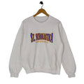 Vtg St Scholastica Softball Sweatshirt Large Vintage Softball Fan Sweater Jumper Crewneck White Size L Sweatshirt – Cozy Vibes · High-Quality Print