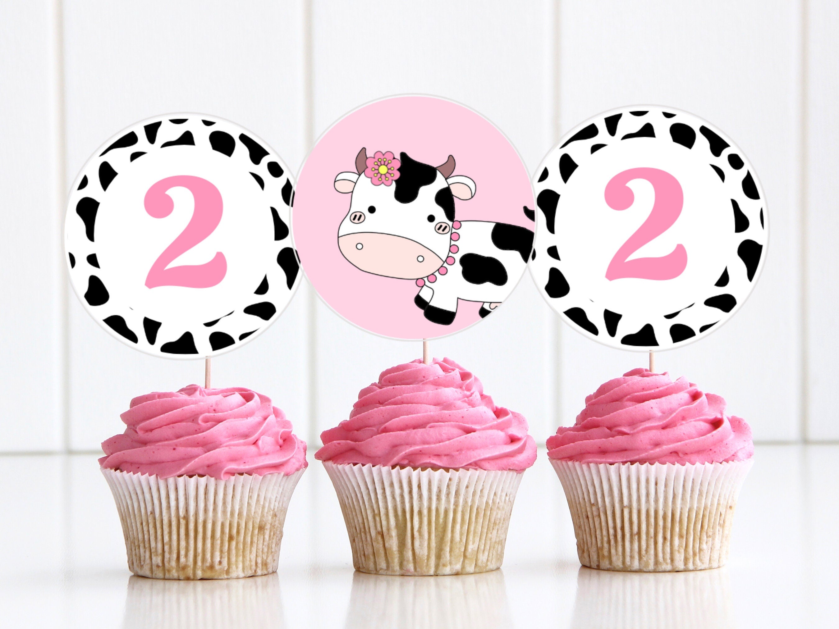 Moo Moo I39m Two Cupcake Toppers 2nd Birthday Cow Cupcake Toppers Cow Party Decorations Farm Theme Ideas Printable Toppers Barnyard COWB1 Graphic Tee – Everyday Comfort · Top Pick For Any Outfit