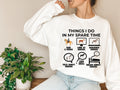 Things I Do In My Spare Time Sweatshirt Horse Farm Sweatshirt Cowboy Hoodie Horse Riding Sweater Horse Lover Gift Jockey Sweatshirt Hoodie – Feel-Good Design · Perfect For Daily Wear