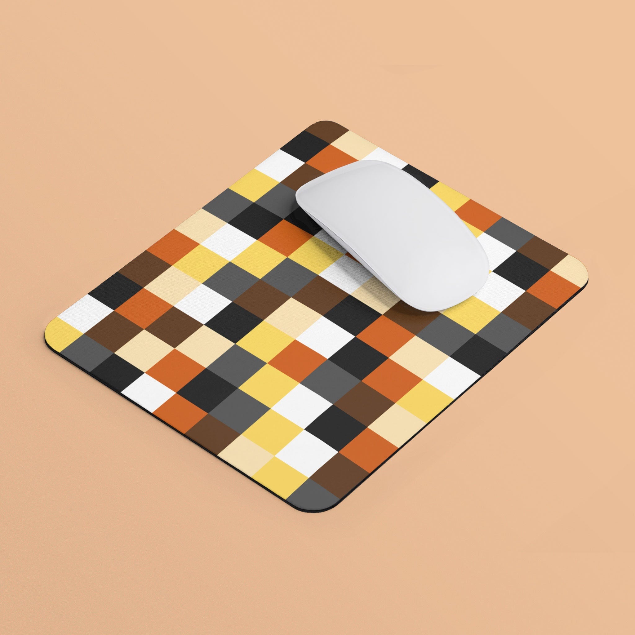 Bear Brotherhood Checkered Mouse Pad Rectangle Mouse Pad Bear Pride Mouse Pad Gay Bear Mousepad Bear Flag Colors Home Office Gift Graphic Tee – Warm & Stylish · Must-Have Style