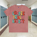 Coffee Teach Repeat Unisex Jersey Short Sleeve Tee Jersey – Cozy Vibes · Top Pick For Any Outfit