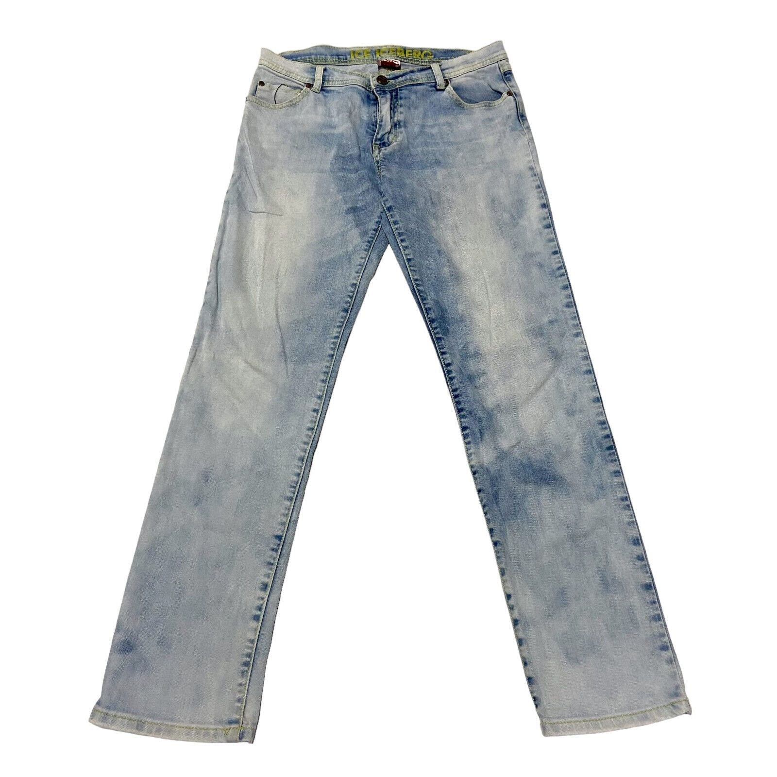 Iceberg Junior Low Rise Girls Jeans Vintage Designer Blue Denim Trousers VTG Graphic Tee – Everyday Comfort · High-Quality Print