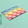 Rainbow Swirls Accessory Pouch Pride Zip Pouch LGBTQ Pride Coin Purse Gay Lesbian Bi Pride Zippy Wallet Coin Purse With Zipper Graphic Tee – Easygoing Wear · Great Gift For Fans