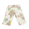 Alviero Martini 1A Classe Womens Map Print Long Denim Shorts Vintage White VTG Graphic Tee – Premium Graphic · Top Pick For Any Outfit