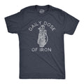 Funny Joke Golf Shirt Golfing T Shirt Men Dad Golfer Humor Funny Shirts Rude Offensive Gifts For Golfers Daily Dose Of Iron Graphic Tee – Cozy Vibes · Great Gift For Fans