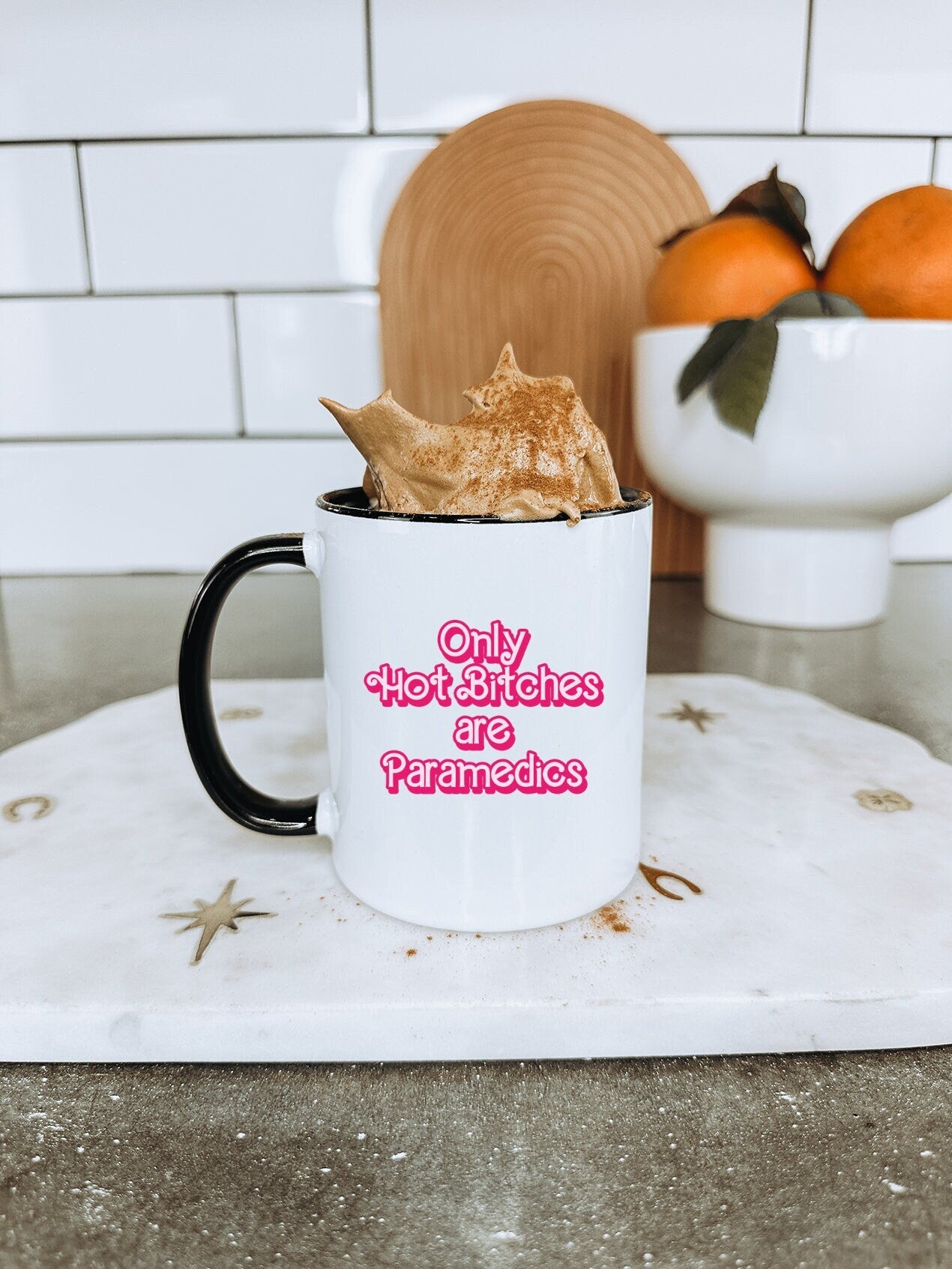 Paramedic Graduation Hot Bitches Mug Gifts Coffee Cup Accent Funny Red Black Blue Navy Pink Handle Office Decor Graphic Tee – Everyday Comfort · Top Pick For Any Outfit