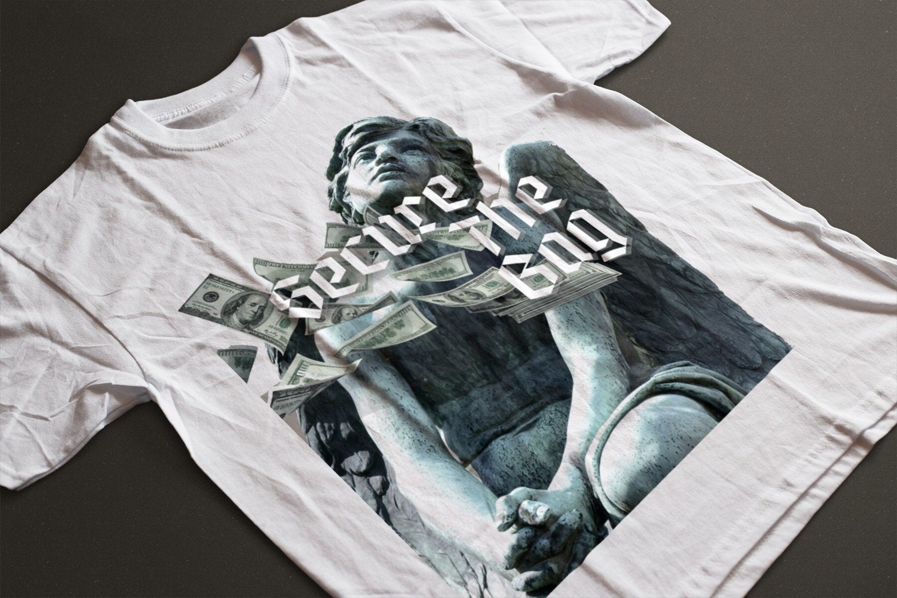Secure The Bag Short Sleeve Unisex T Shirt Tote Bag – Soft Feel · Perfect For Daily Wear