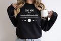 Custom Song Name SweatshirtCustom Artist Name SweatshirtCustom Concert SweaterFavorite Song HoodiePersonalized Song HoodieFav Song Gift Hoodie – Cozy Vibes · Must-Have Style