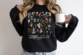 Consider How The Wildflowers Grow Sweatshirt Bible Verse Sweatshirt Christian HoodieWildflower HoodieFlowers Women HoodieReligious Gift Hoodie – Aesthetic Look · Trending Graphic Apparel