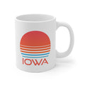 Iowa Camp Mug Retro 80s Ceramic Iowa Mug Personalization Available Graphic Tee – Feel-Good Design · Trending Graphic Apparel