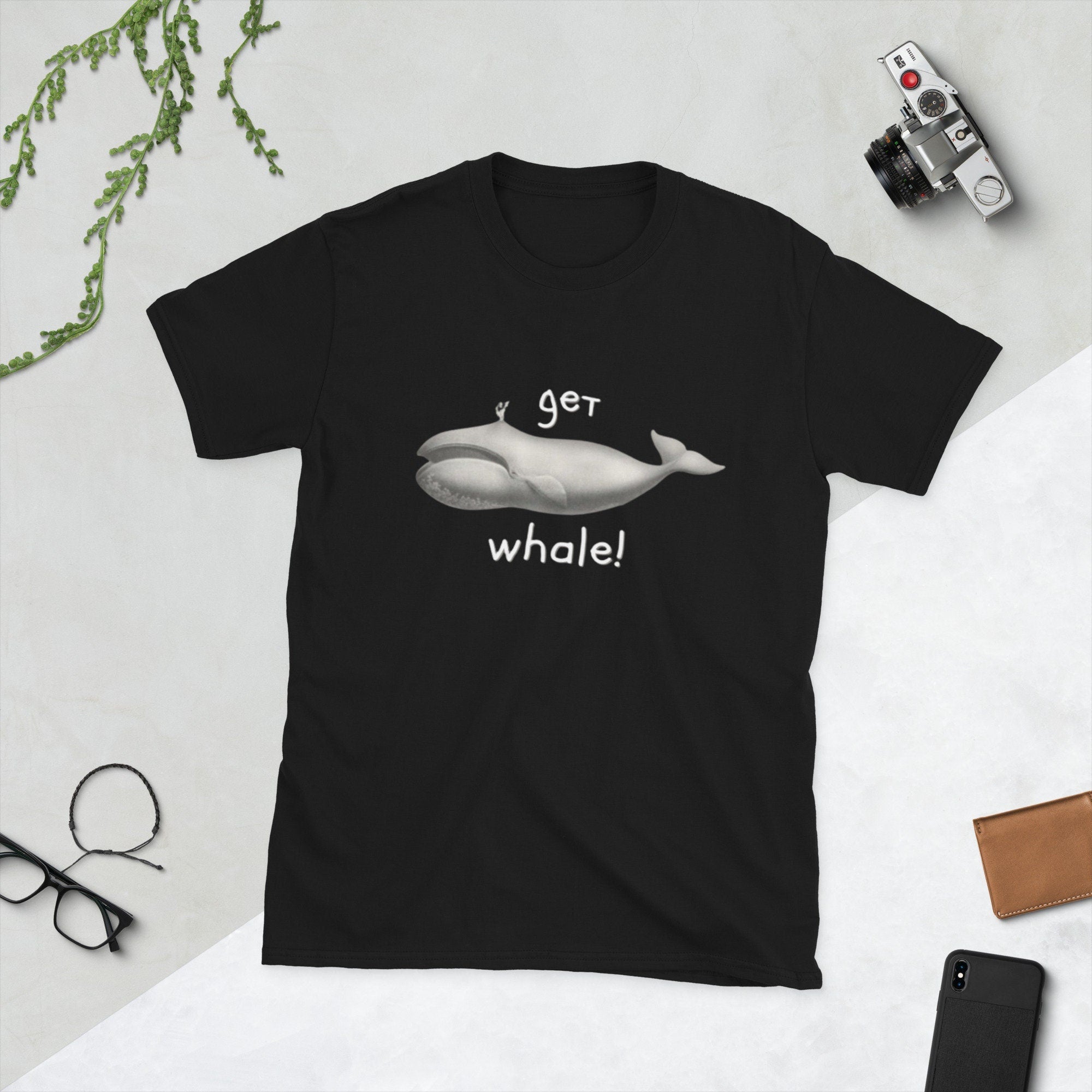 Get Well Whale Short Sleeve Unisex T Shirt Graphic Tee – Cozy Vibes · Top Pick For Any Outfit