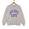 90s Ben Davis Giants Crewneck Sweatshirt Vintage Russell Athletic Sweater Jumper Light Gray Sweatshirt – Aesthetic Look · Top Pick For Any Outfit