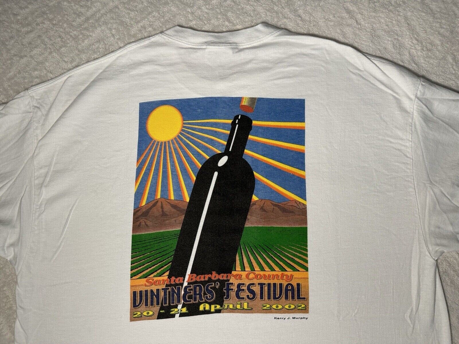 Vintage 2000s Y2K 2002 Santa Barbara County Vinter39s Wine Event T Shirt XL NEW Graphic Tee – Cozy Vibes · Trending Graphic Apparel