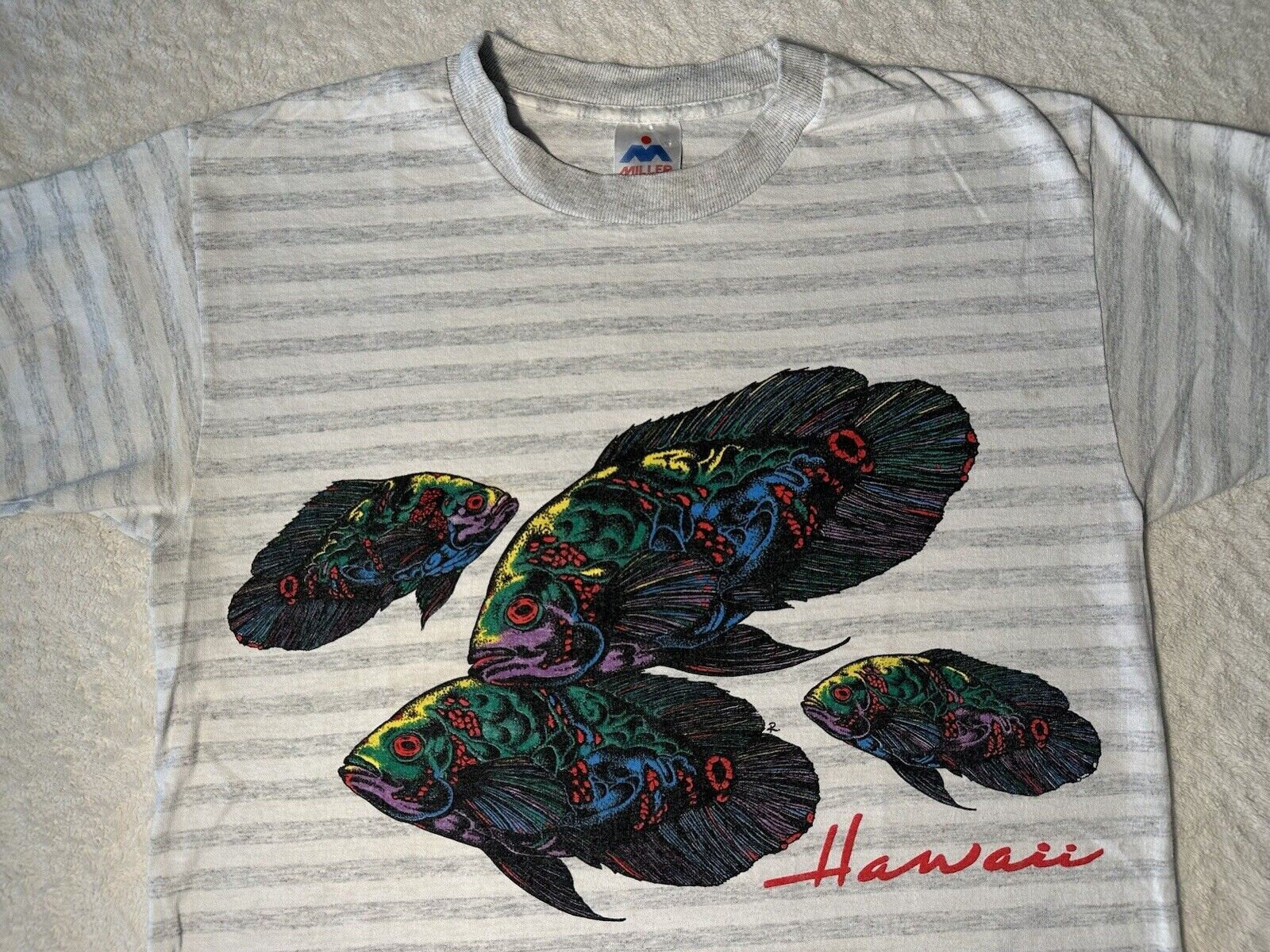 Vintage 1990s 90s 1992 Hawaii Yacht Club Goodwill Industries Fishing T Shirt S M Graphic Tee – Easygoing Wear · Trending Graphic Apparel