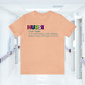 Definition of a Nurse Unisex Jersey Tee BellaCanvas 3001 Healthcare Gift Medical Students Soft Fabric Various Sizes Available Jersey – Premium Graphic · Great Gift For Fans
