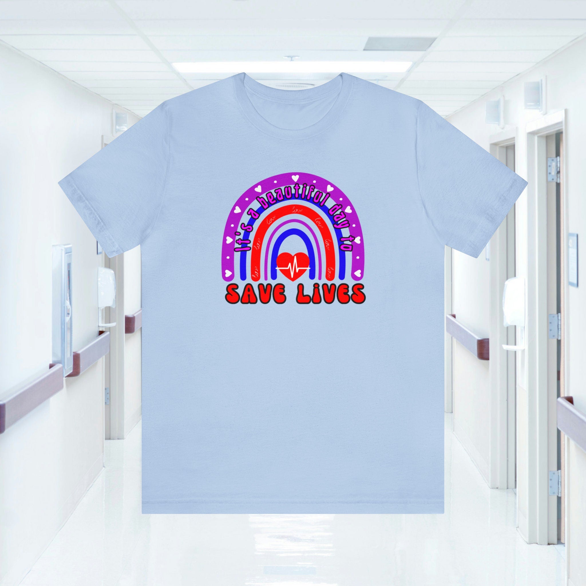 It39s a Good Day to Save Lives Nurse Unisex Jersey Tee BellaCanvas 3001 Healthcare Gift Medical Students Various Sizes Available Jersey – Premium Graphic · Top Pick For Any Outfit