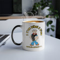 Popeye Color Morphing 11 oz Mug 39I Y39am What I Y39am39 Quote Ceramic Heat Sensitive Popeye quote transformative fan gift Glossy finish Graphic Tee – Warm & Stylish · High-Quality Print