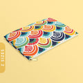 Rainbow Scallop Shell Pattern Accessory Pouch Colorful Zip Pouch LGBTQ Pride Coin Purse Gay Lesbian Bi Pride Zippy Wallet Graphic Tee – Soft Feel · Great Gift For Fans