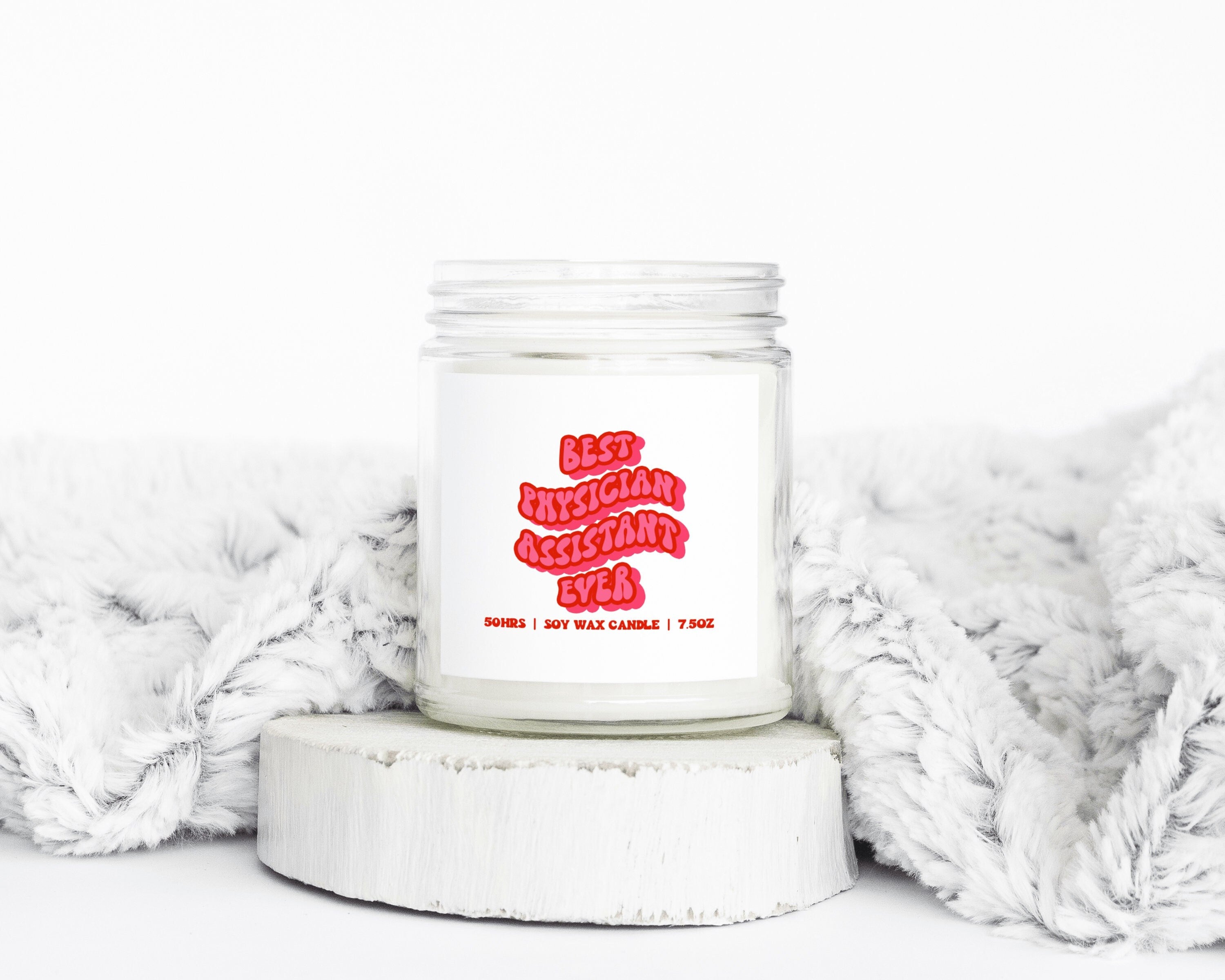 Physician assistant PA Graduation Gifts Funny Candle Housewarming Soy Wax Scented Decor Graphic Tee – Cozy Vibes · Perfect For Daily Wear