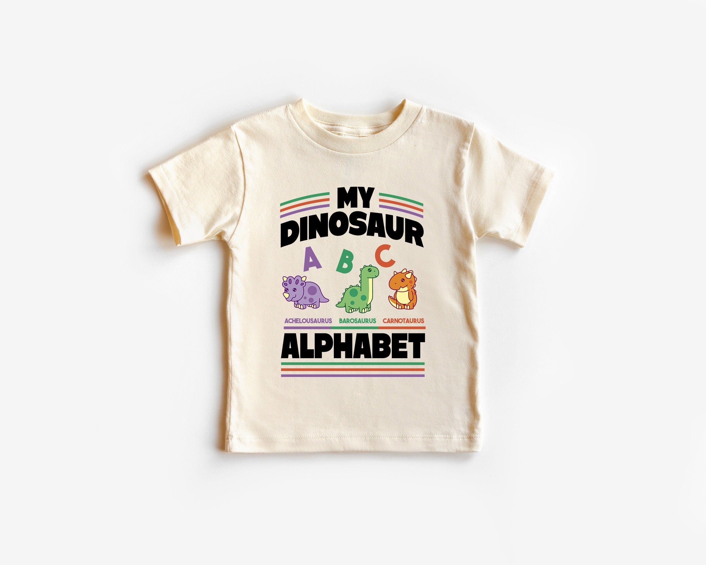 My Dinosaur Alphabet Shirt Alphabet Shirt ABC T Shirt Animal Alphabet Shirt Kindergarten Outfit Kids Shirt Back To School Clothing Graphic Tee – Fan Favorite · Must-Have Style