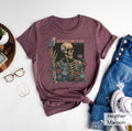 Dry Bones Come To Life Shirt Christian Skeleton ShirtFloral Skeleton T ShirtChristian Halloween GiftBible Verse ShirtEzekiel 374 5 Tee Graphic Tee – Fan Favorite · Perfect For Daily Wear