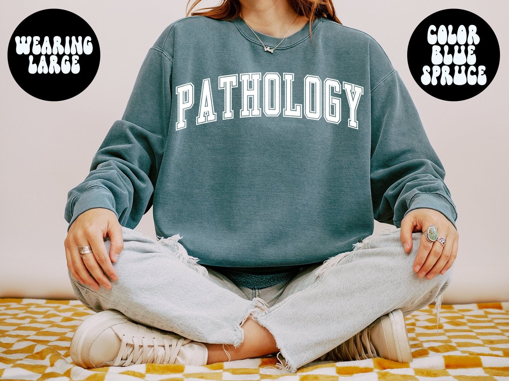 Pathology Pathologist Sweatshirt COMFORT COLORS Gifts Crewneck Sweater Shirt Jumper Sweatshirt – Feel-Good Design · High-Quality Print