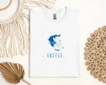 Greece T Shirt Greece Map Greece Gift Unisex Greece Shirt Graphic Tee – Feel-Good Design · Perfect For Daily Wear
