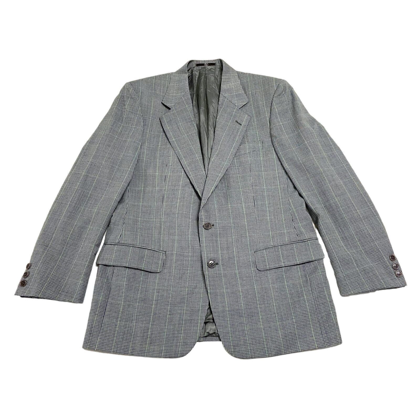 Valentino Wool Blazer Jacket Vintage High End Luxury Designer Grey Suit VTG Graphic Tee – Warm & Stylish · Great Gift For Fans