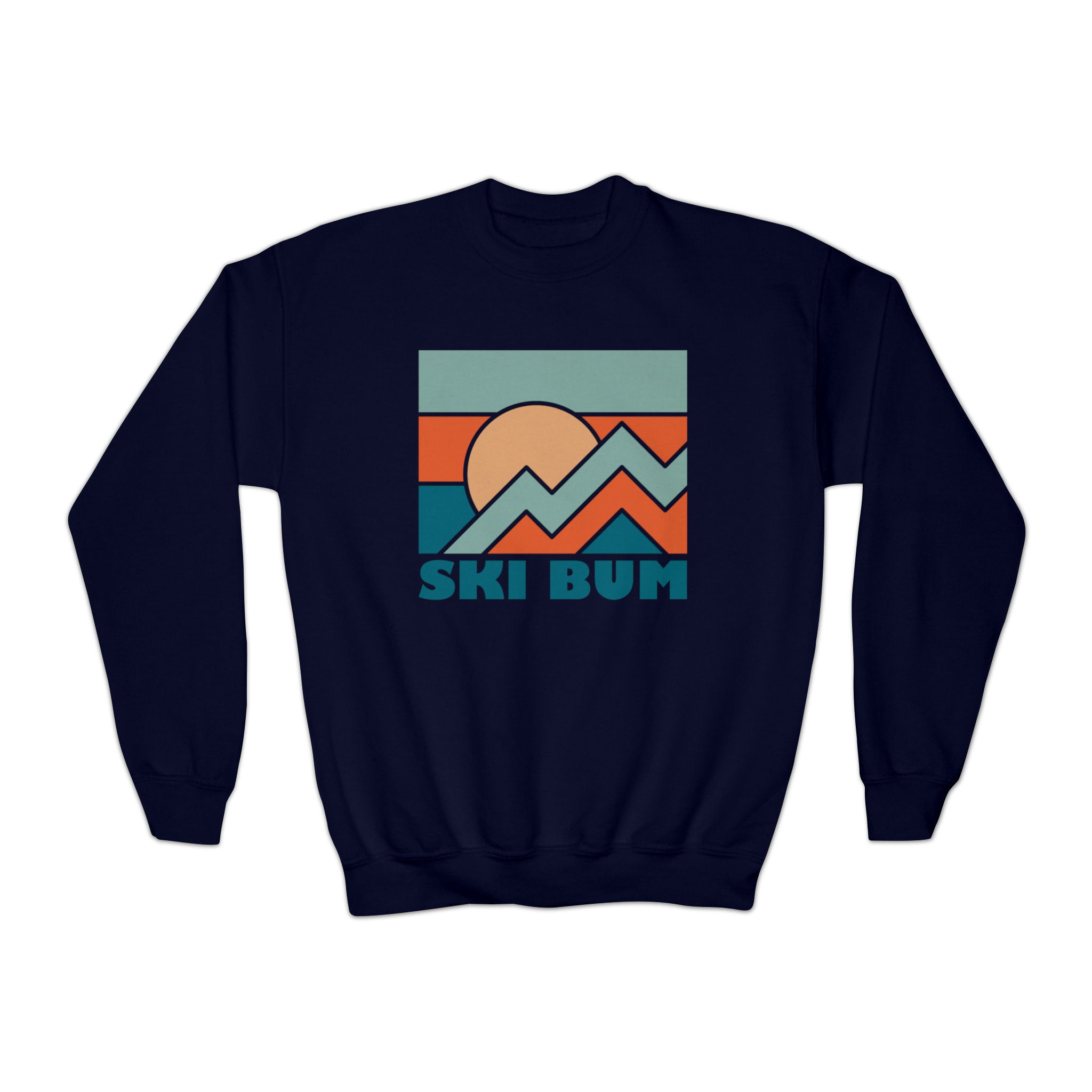 Ski Bum Youth Sweatshirt Unisex Kid39s Ski Bum Crewneck Sweatshirt Personalization Available Sweatshirt – Warm & Stylish · Great Gift For Fans