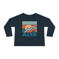 Alta Utah Toddler Long Sleeve Shirt Retro Unisex Toddler Alta T Shirt Personalization Available Graphic Tee – Cozy Vibes · Trending Graphic Apparel