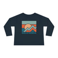 California Toddler Long Sleeve Shirt Retro Unisex Toddler California T Shirt Personalization Available Graphic Tee – Everyday Comfort · High-Quality Print