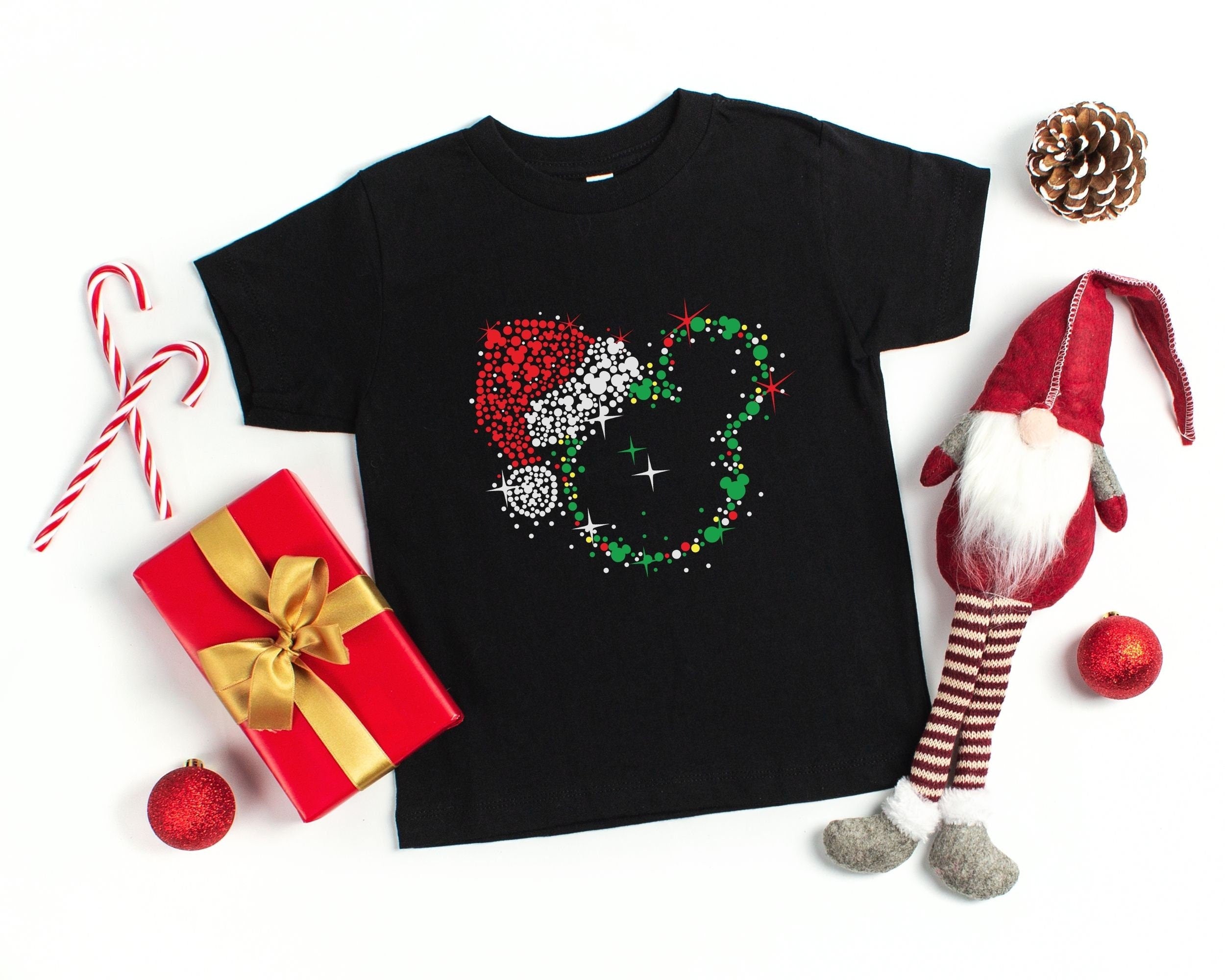 Disney Christmas ShirtMickey39s Christmas Party Shirt Mickey Ears Minnie Christmas Gifts Disney Shirt Christmas Party Tee Santa Hat Graphic Tee – Soft Feel · High-Quality Print