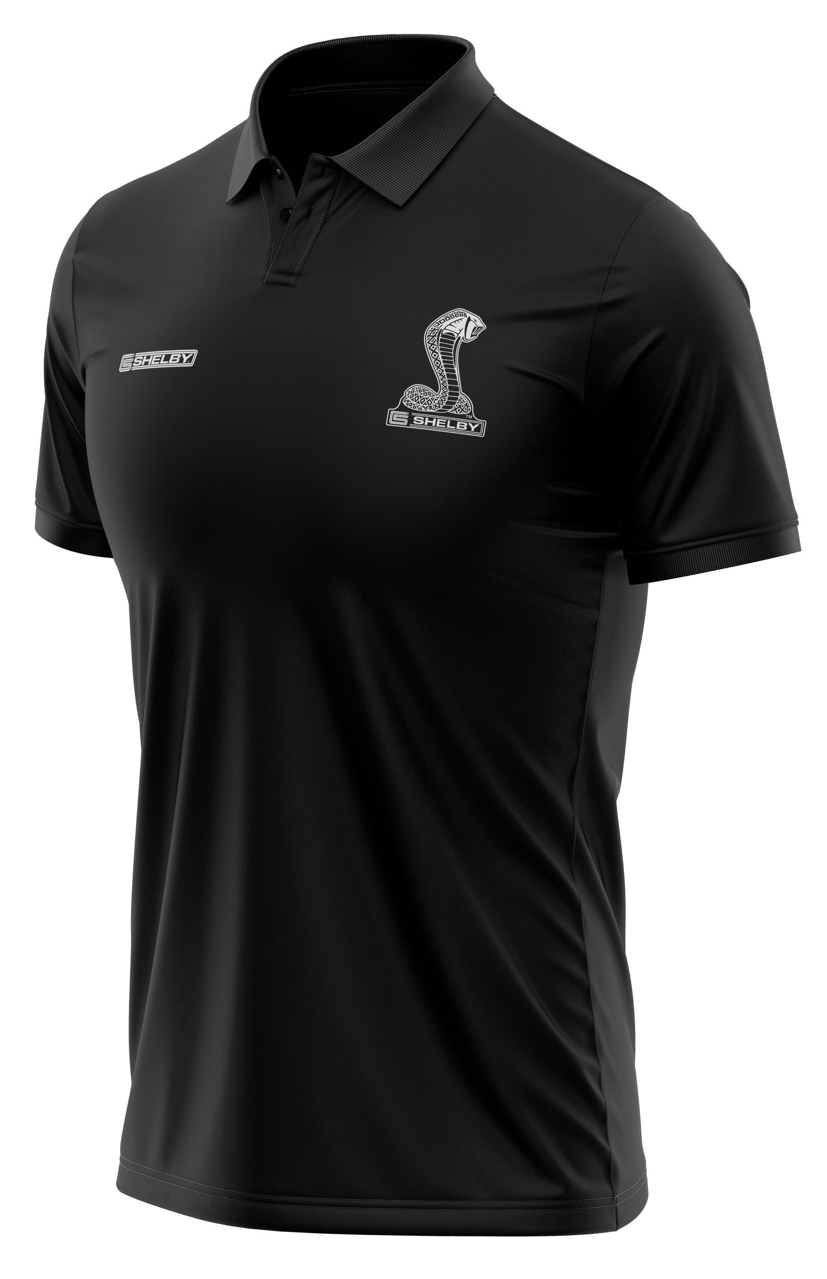Carroll Shelby Supersnake Performance Polo Shirt Graphic Tee – Feel-Good Design · High-Quality Print