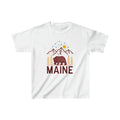 Maine Youth Shirt Retro Mountain Maine Kid39s TShirt Personalization Available Graphic Tee – Fan Favorite · Great Gift For Fans