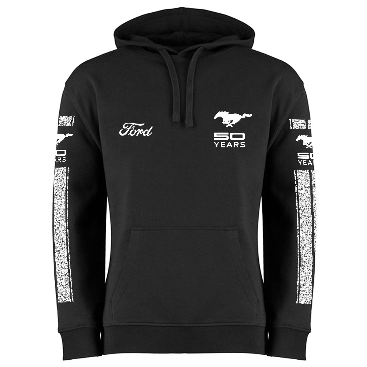 Ford Mustang 50 Years Men39s Hoodie 3903 Hoodie – Aesthetic Look · Trending Graphic Apparel