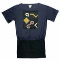 Byblos Square Neck Short Sleeve Jumper Dress Vintage Designer Navy Blue VTG Graphic Tee – Easygoing Wear · Trending Graphic Apparel