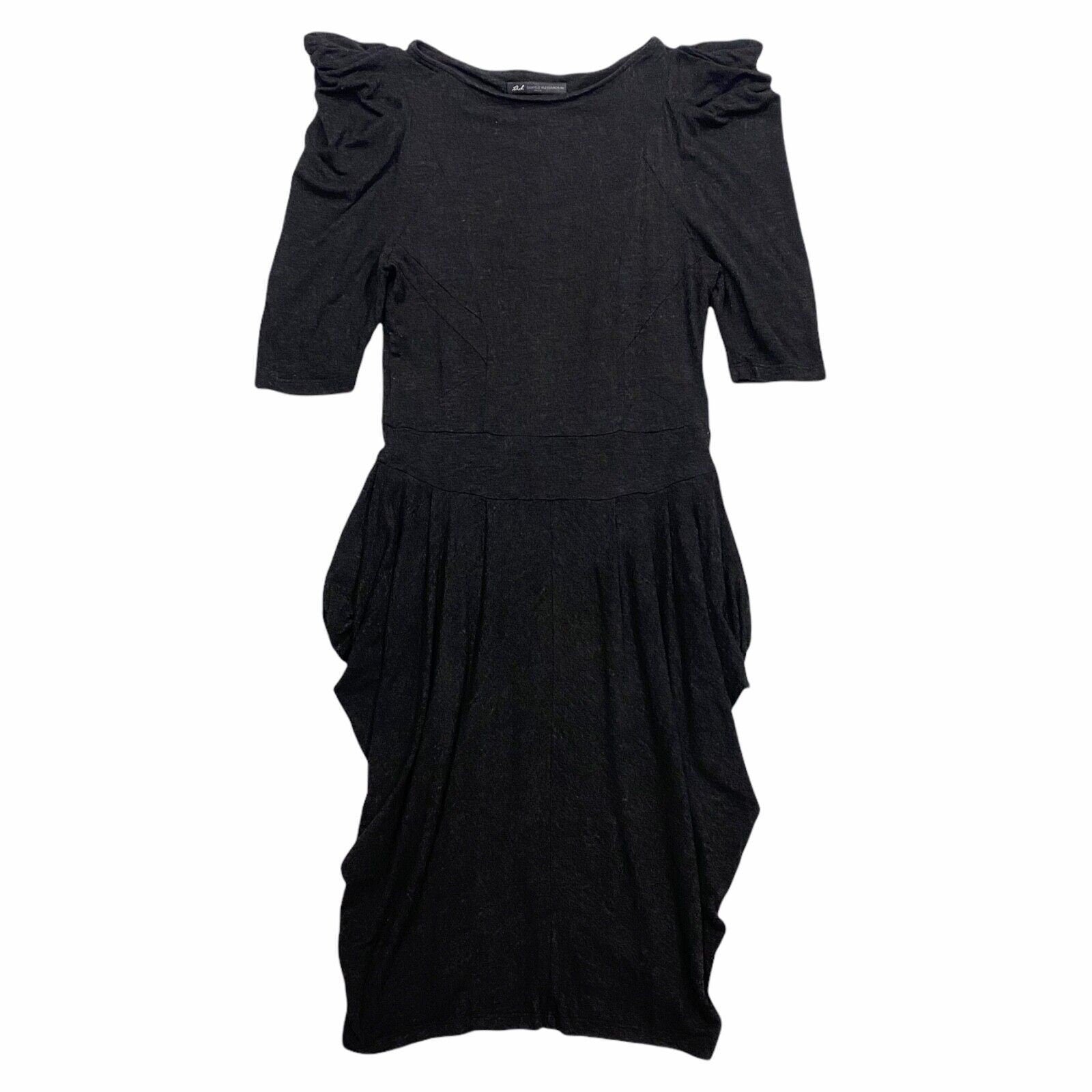 Daniele Alessandrini Short Sleeve Dress Vintage High End Luxury Designer VTG Graphic Tee – Bold Style · Top Pick For Any Outfit