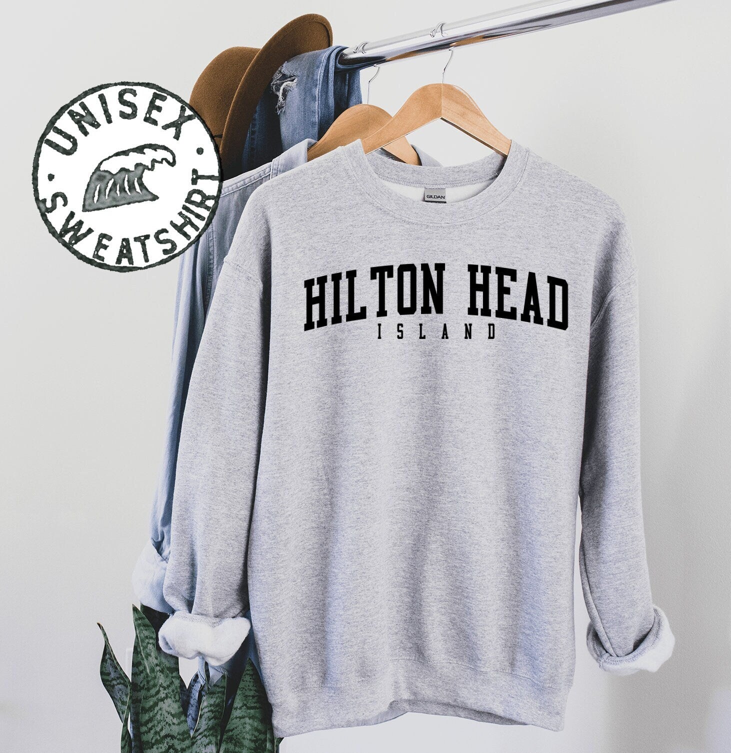 Hilton Head Island Sweatshirt Gifts Funny Crewneck Sweater Shirt Jumper Men Women Him Her Sweatshirt – Premium Graphic · Top Pick For Any Outfit