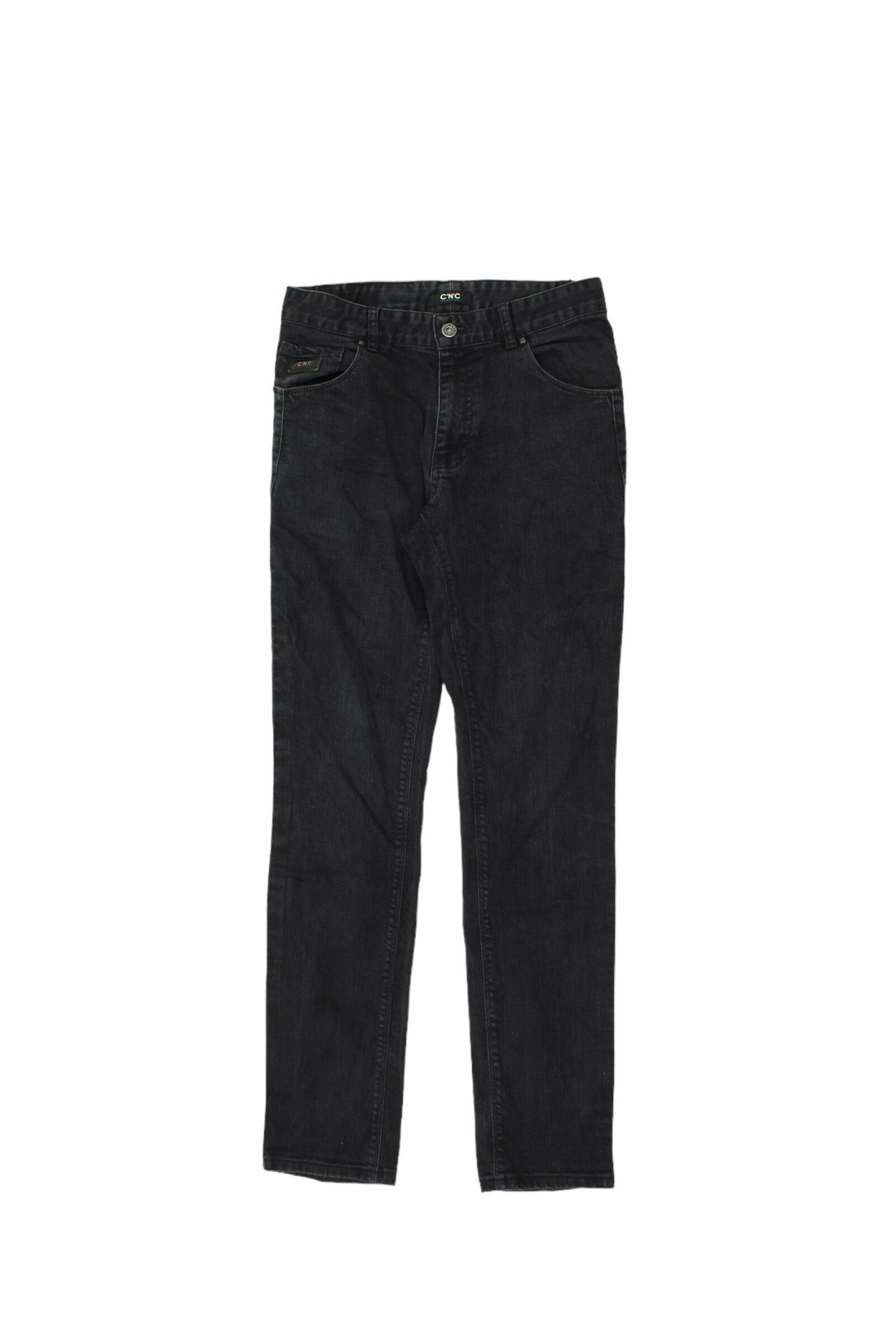 C39N39C Costume National Slim Fit Jeans Vintage Designer Denim Black Trousers Graphic Tee – Easygoing Wear · High-Quality Print