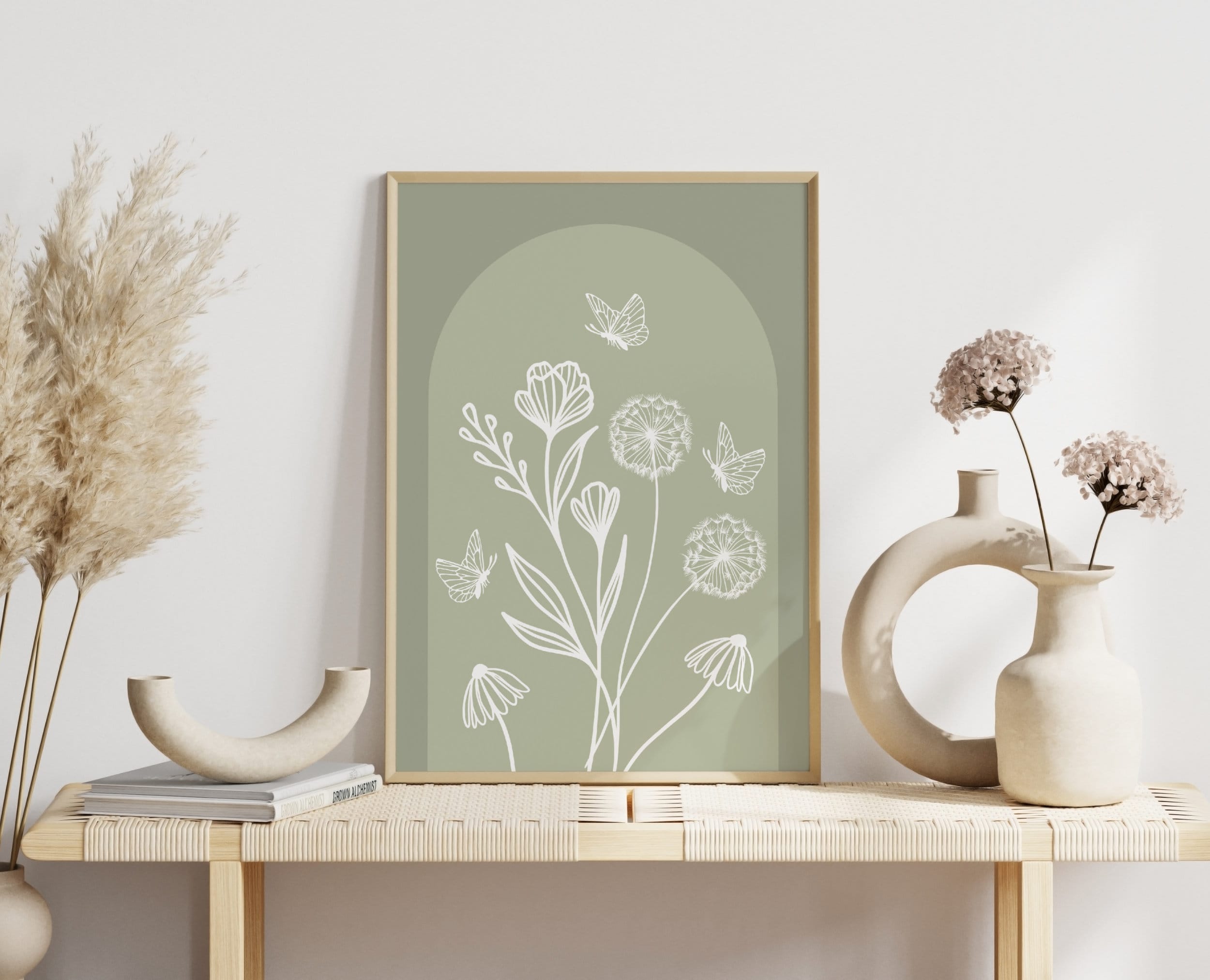 Sage Green Wall Art Minimal Botanical Poster Sage Green Aesthetic Botanical Line Art Prints Boho Wall Prints Muted Green Wall Art Bedroom Graphic Tee – Fan Favorite · Trending Graphic Apparel