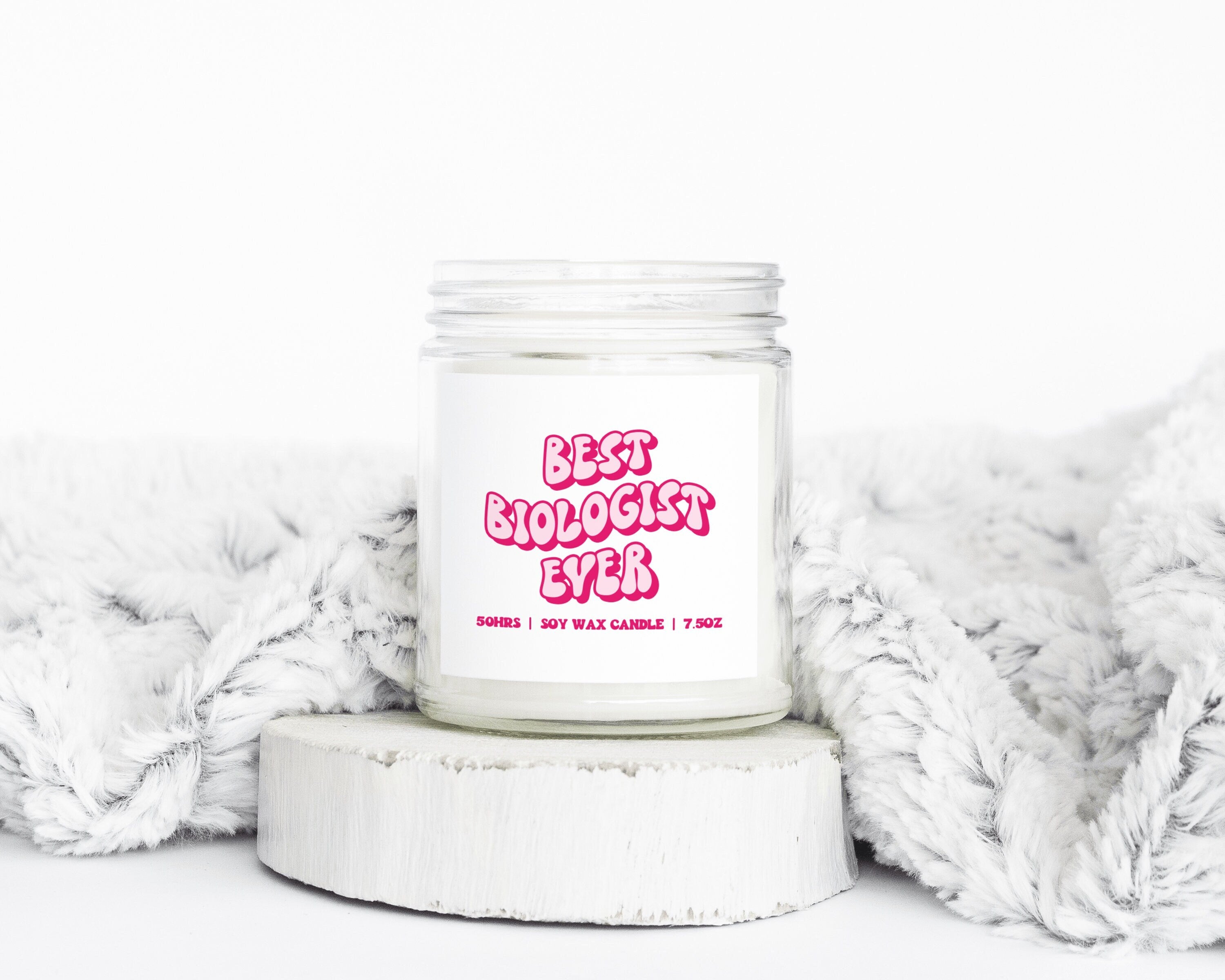Biology Biologist Graduation Gifts Funny Candle Housewarming Soy Wax Scented Decor Graphic Tee – Soft Feel · Top Pick For Any Outfit